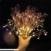 Battery Operated Firework Lights LED String Lights 8 Modes Dimmable Fairy Lights with Remote Cont by Ikevan Beige Beige B07L2RKMRC